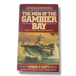 THE MEN OF BAMBIER BAY BY EDWIN P. HOYT  VINTAGE AVON BKS WW 2 NAVAL HISTORY
